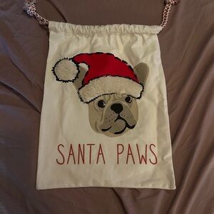 Santa Paws Dog Christmas Sack
